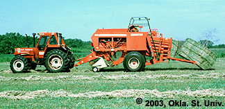 Large Hay Baler